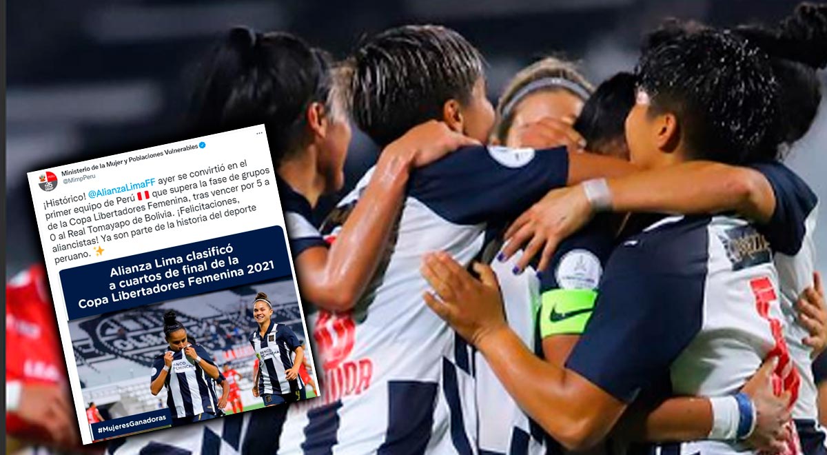 Copa Libertadores: Ministerio de la Mujer empodera clasificación de Alianza Lima