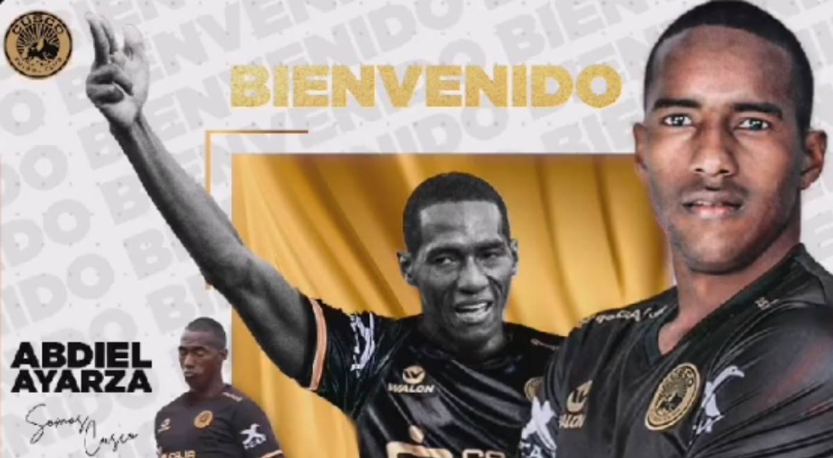 Abdiel Ayarza descartó ofertas de la capital y firmó por Cusco FC