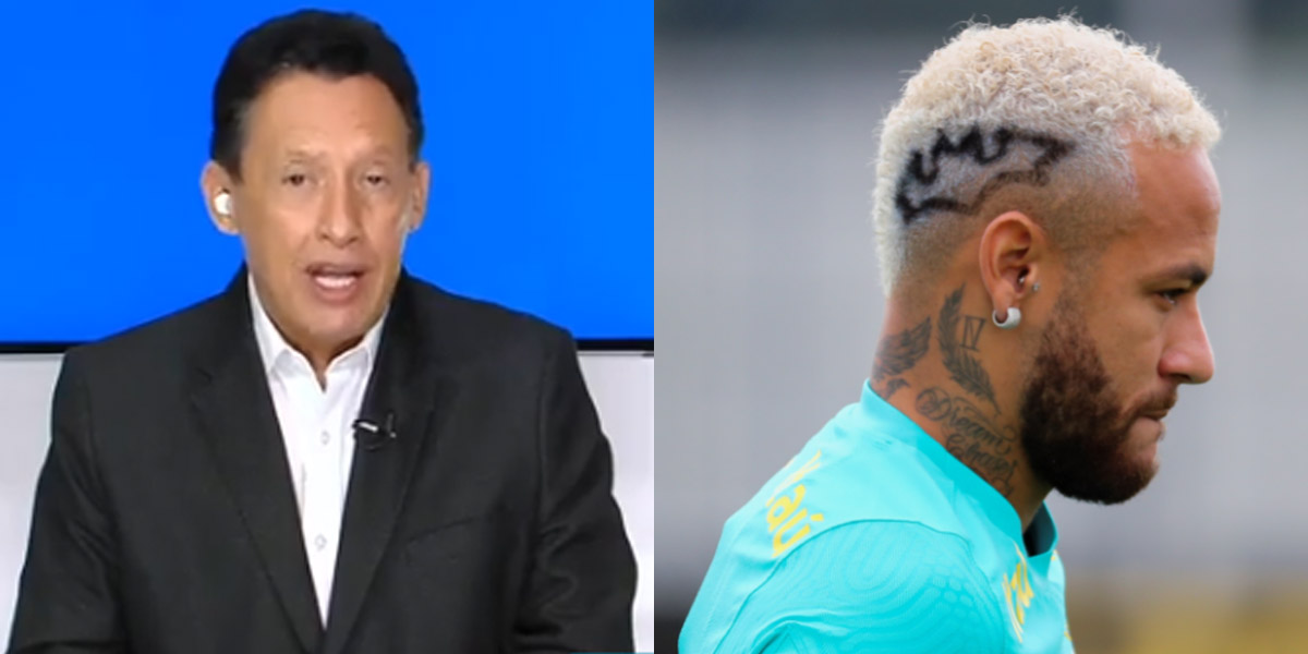 Periodista colombiano arremetió contra Neymar: 