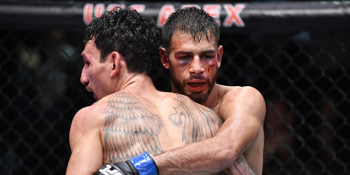 Yair Rodríguez lost by unanimous decision to Max Holloway at UFC Vegas 42.