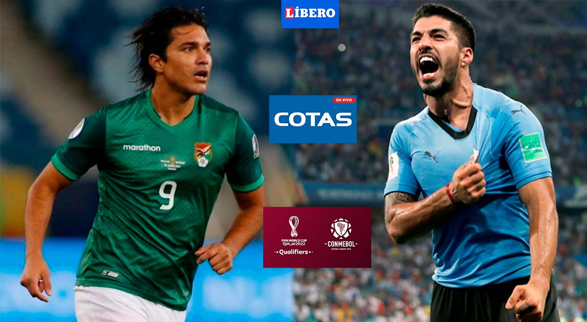 Via Cotas TV, Bolivia vs. Uruguay LIVE: for the Qatar 2022 Qualifiers