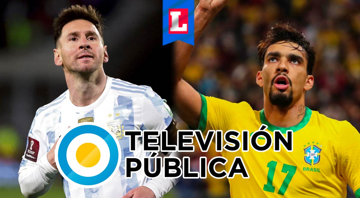 TV Pública EN VIVO Argentina vs. Brasil: A qué hora juegan por las Eliminatorias Qatar 2022