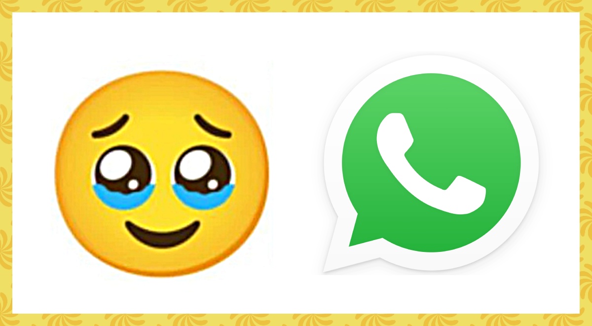 WhatsApp: qué significa realmente el emoji de la cara reprimiendo unas lágrimas