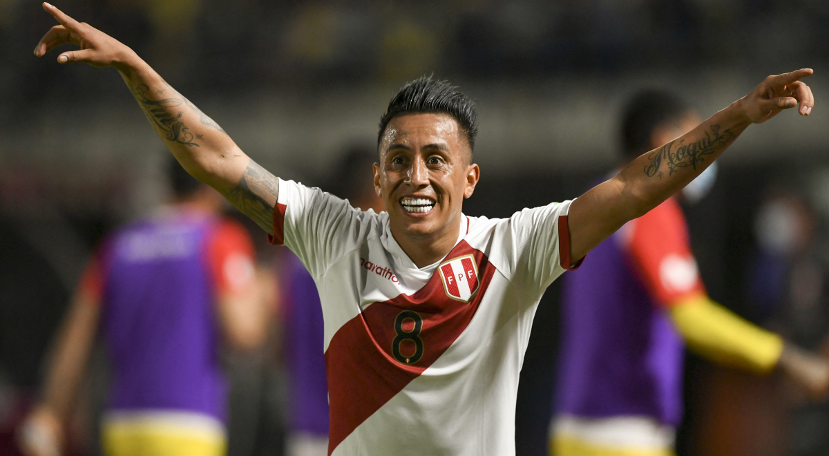 Christian Cueva, el goleador peruano en las Eliminatorias Qatar 2022