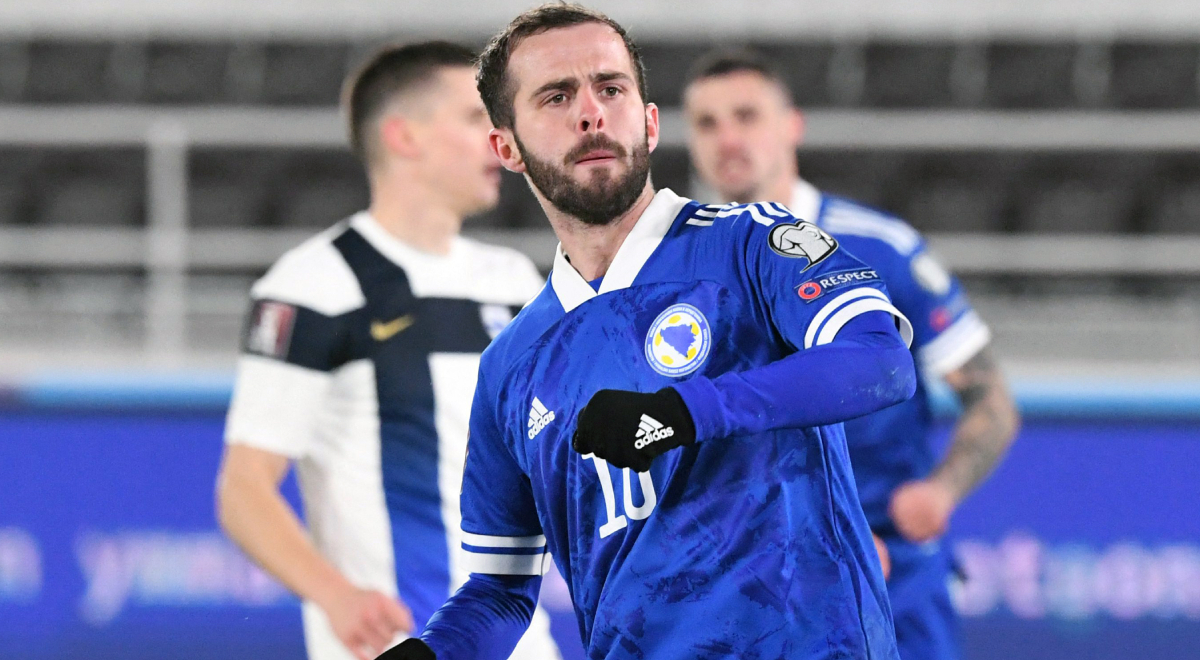 Miralem Pjanić no fue expulsado de la Selección de Bosnia y Herzegovina