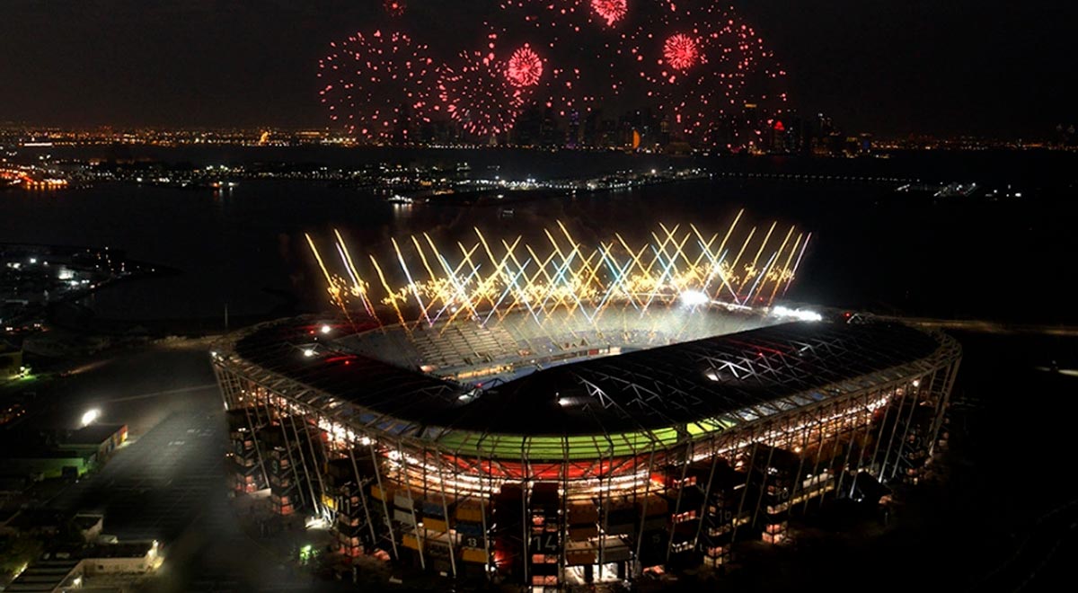 Qatar 2022 y el estadio innovador hecho de contenedores