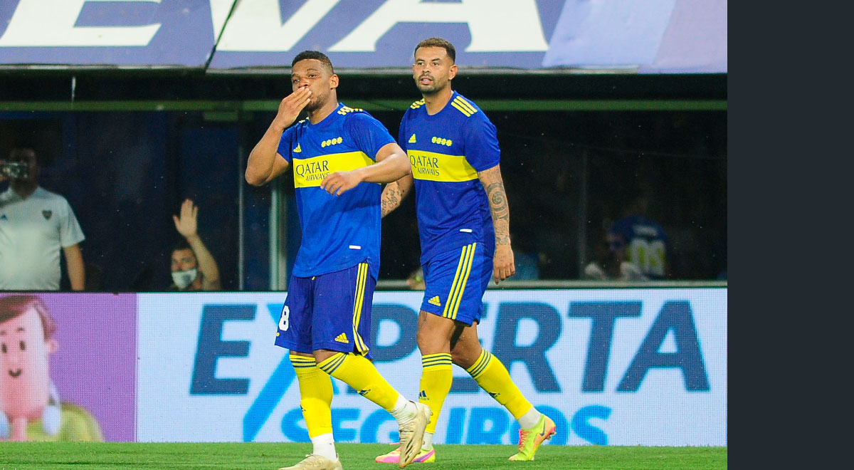 Boca Juniors logró importante triunfo ante Sarmiento en la Liga Profesional 2021