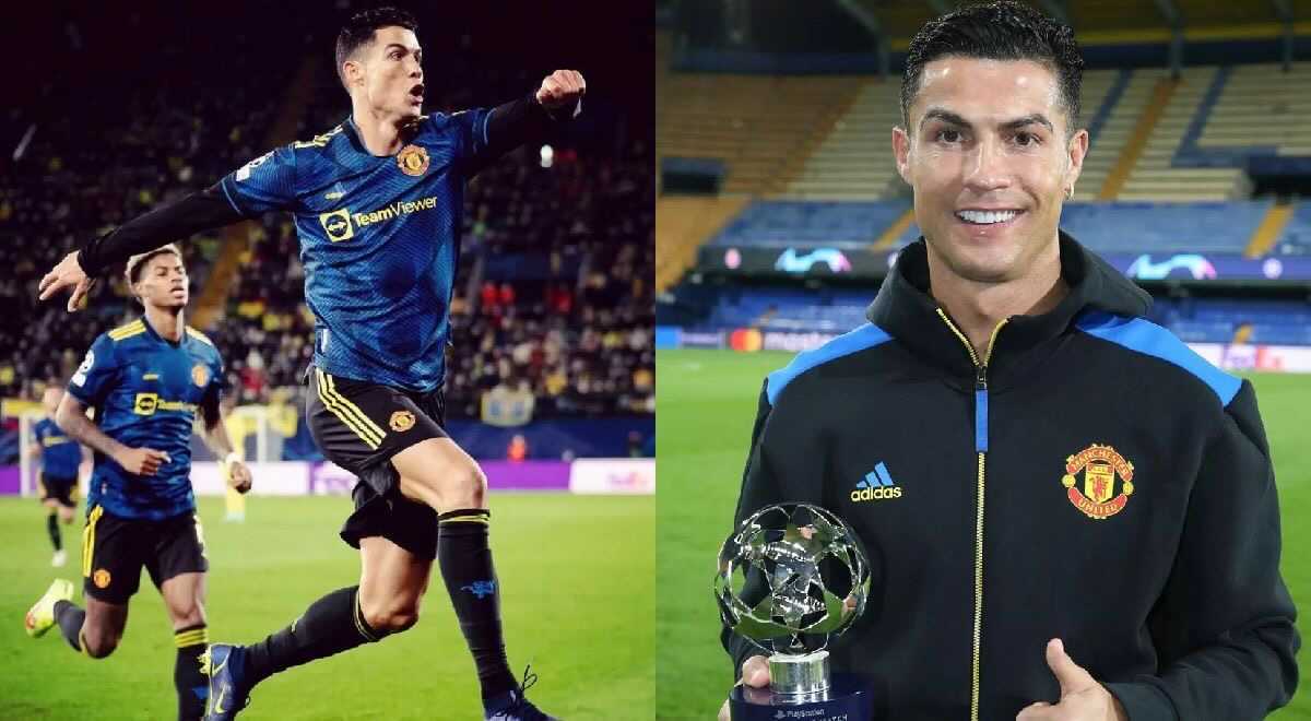 Cristiano Ronaldo fue elegido MVP en la victoria del Manchester United