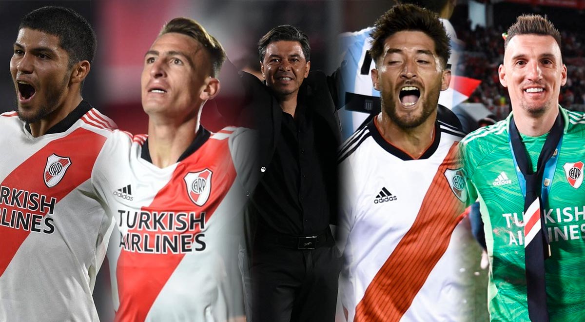 River Plate campeón y los jugadores que más usó el 'Muñeco' Gallardo