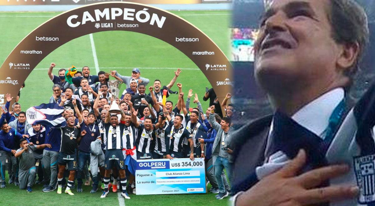 Jorge Luis Pinto sobre el título de Alianza Lima: 