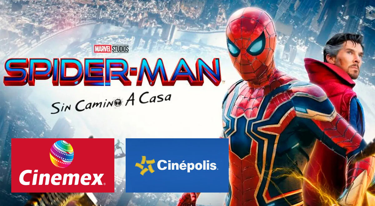 Spider-Man No Way Home: preventa hizo colapsar Cinemex y Cinépolis
