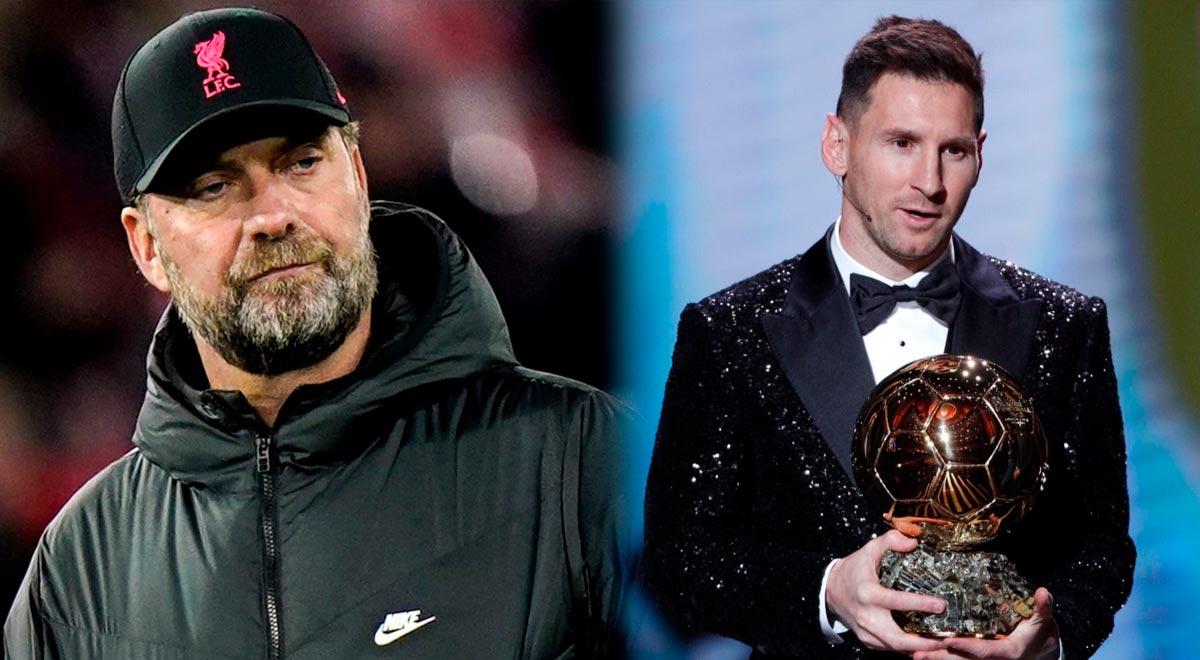 Jürgen Klopp cuestionó el Balón Oro de Lionel Messi y defendió a Robert Lewandowski