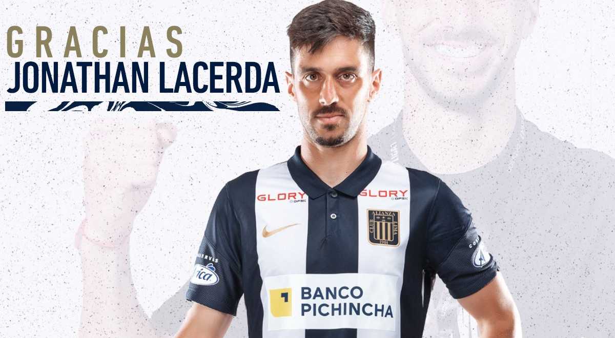 Alianza Lima anunció la salida de Jonathan Lacerda con emotivo mensaje