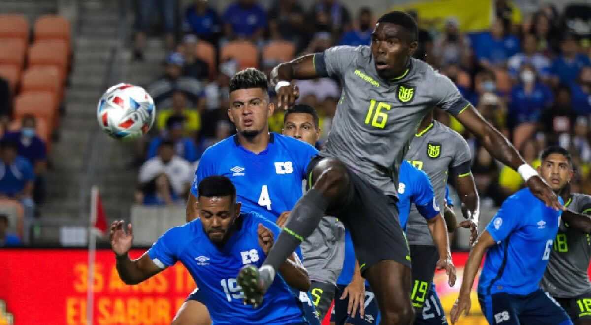 Ecuador y El Salvador igualaron 1-1 en duelo amistoso previo a las Eliminatorias