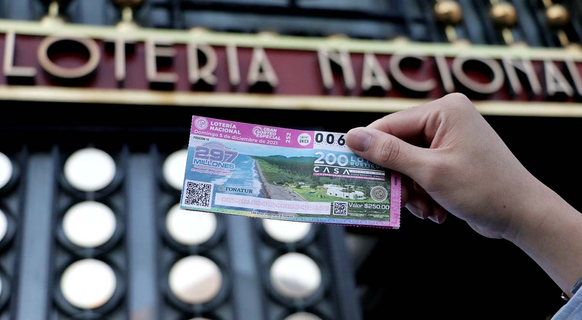 Lotería Nacional: sigue EN VIVO el Gran Sorteo Especial N° 252