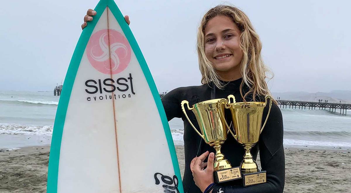 Futuro del surf peruano: Catalina Zariquiey se coronó campeona nacional Sub 12