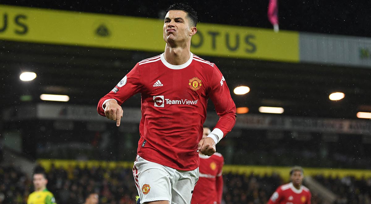 Manchester United venció 1-0 al Norwich con gol de Cristiano Ronaldo