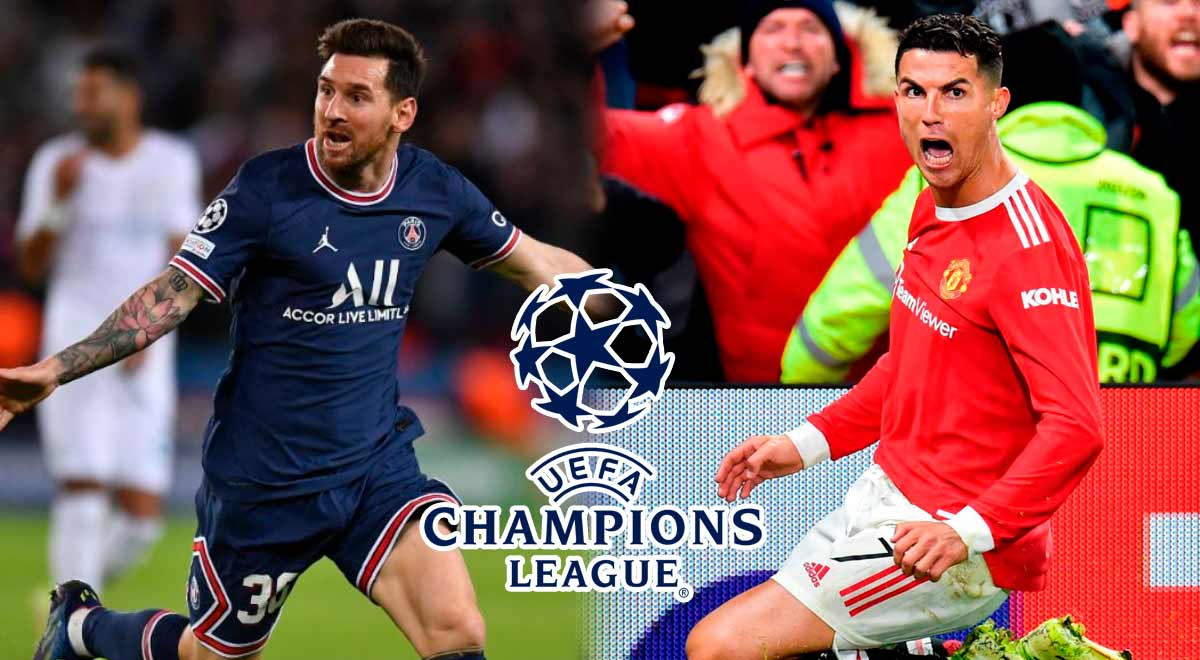 Lionel Messi vs. Cristiano Ronaldo: PSG y Manchester United chocarán en octavos de Champions