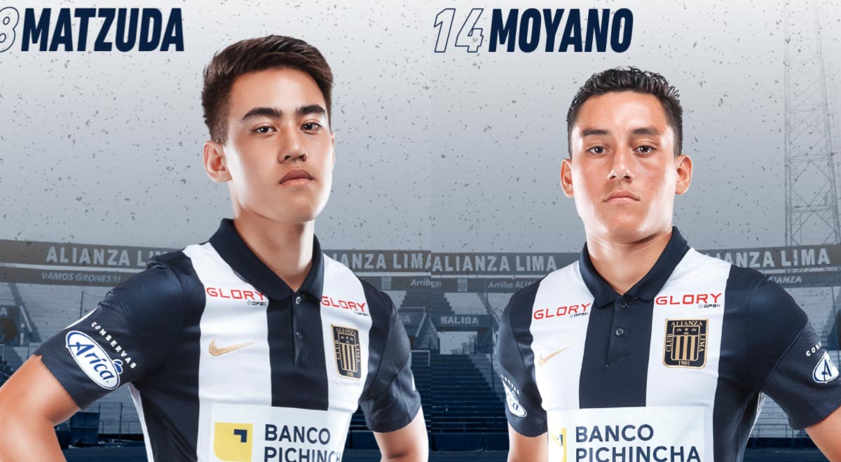 Alianza Lima asegura a sus 'potrillos' Matzuda y Moyano para la temporada 2022