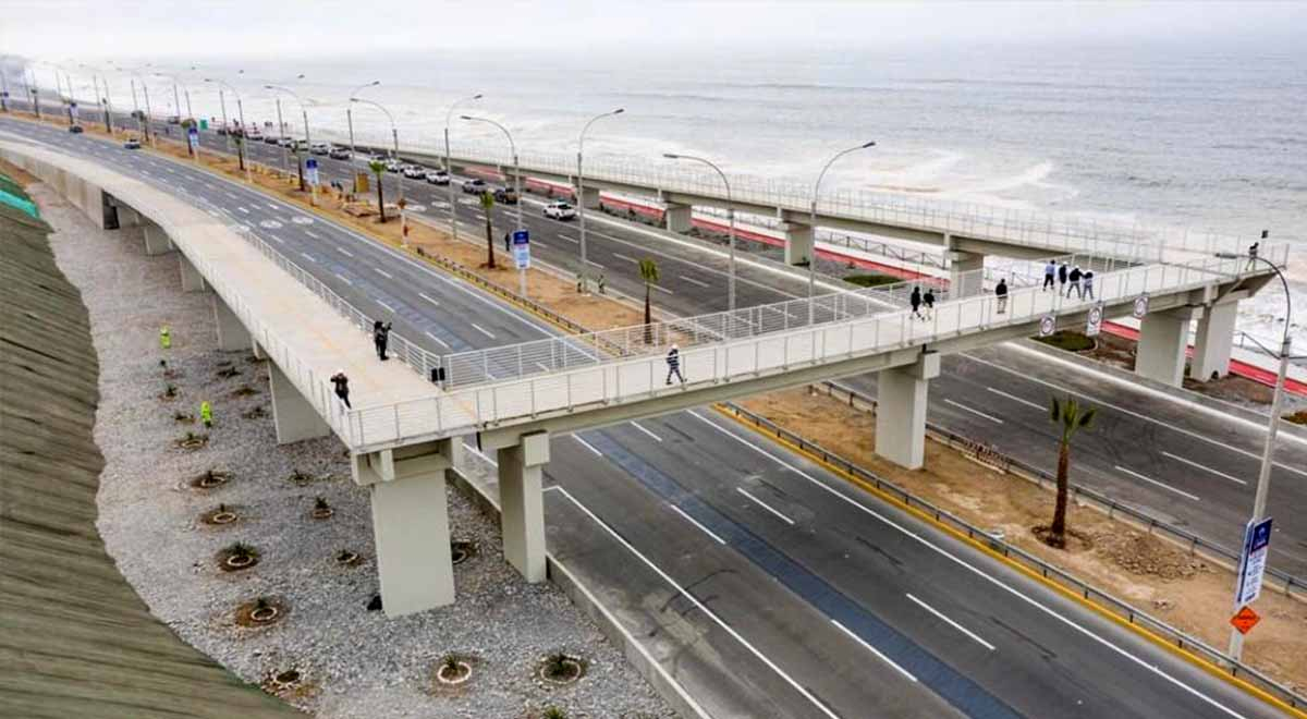 Costa Verde: Nuevo puente en San Miguel genera olas de críticas en redes sociales