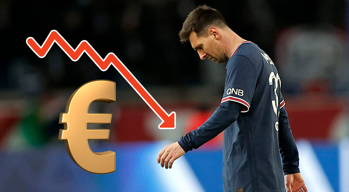 La tremenda caída de valor que ha sufrido Lionel Messi desde su llegada al PSG