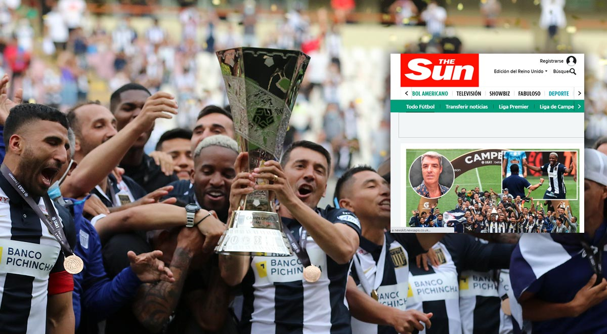 The Sun resalta título de Alianza Lima en la Liga 1 durante 2021