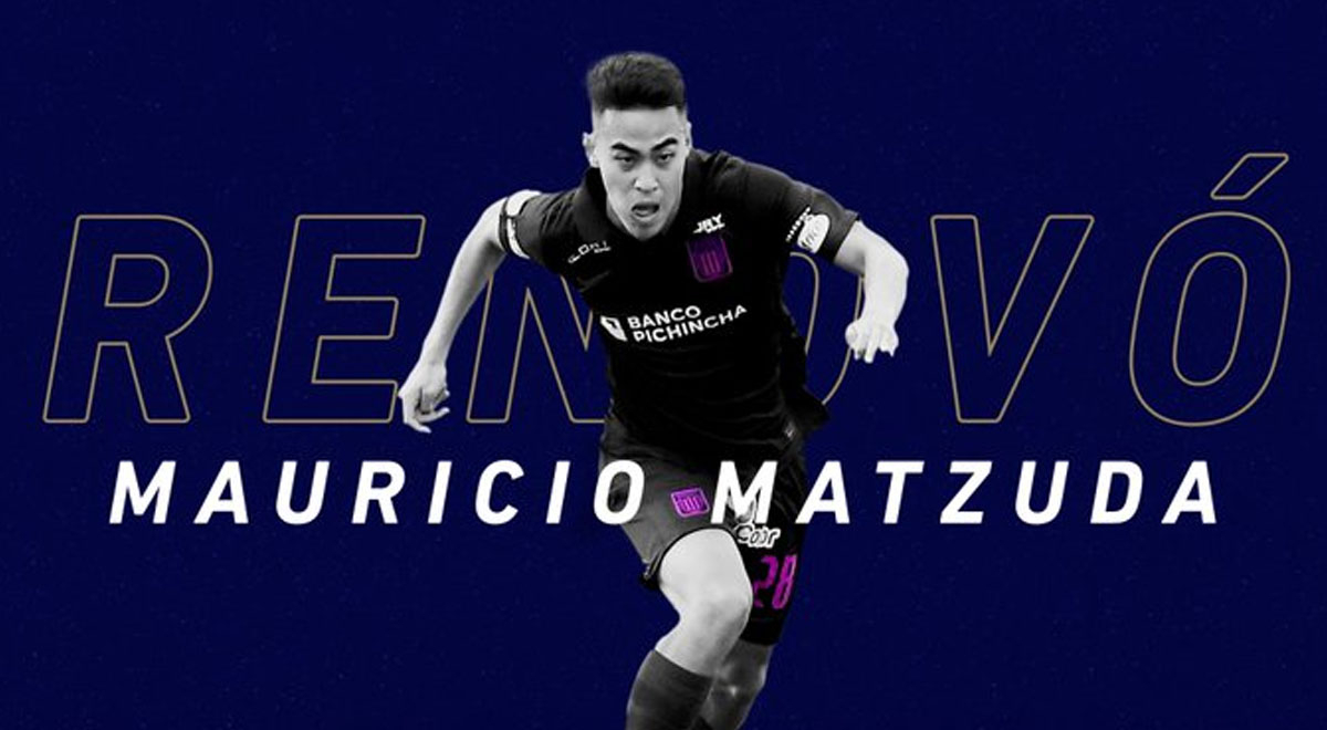 ¡Se queda! Mauricio Matzuda renovó con Alianza Lima por todo el 2022
