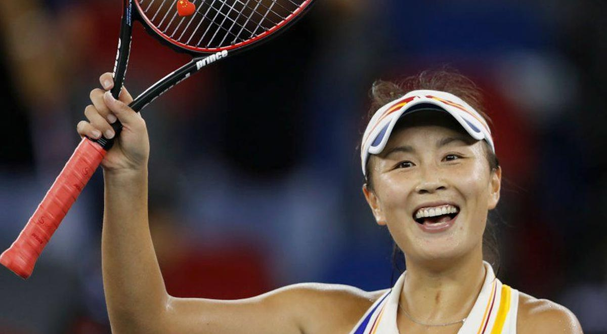 Tenista de la WTA Peng Shuai: 