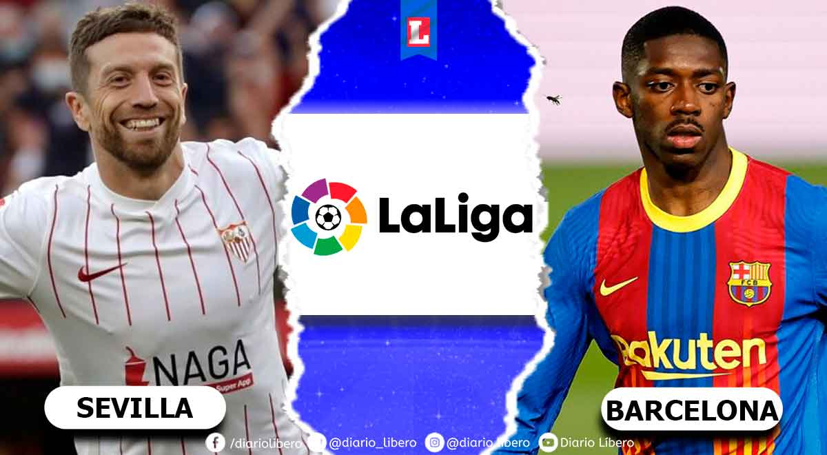 VER AQUÍ Barcelona vs. Sevilla EN VIVO por ESPN y Star Plus: sigue el duelo por LaLiga