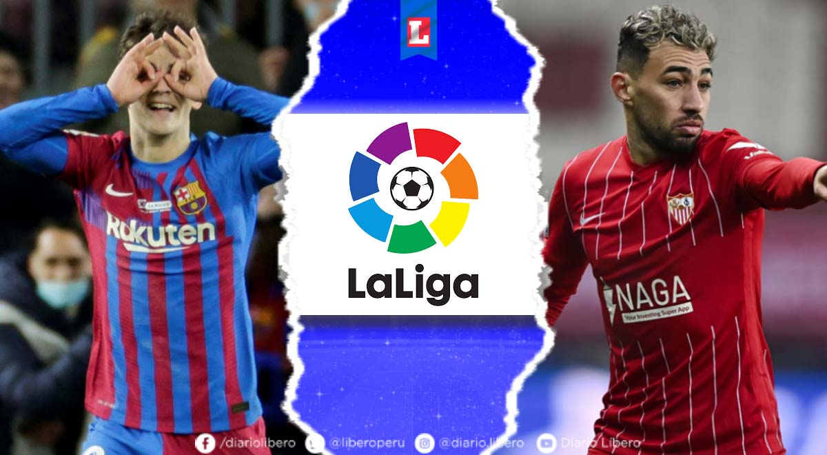 Partido Barcelona vs. Sevilla EN VIVO HOY: canales TV dónde ver GRATIS LaLiga