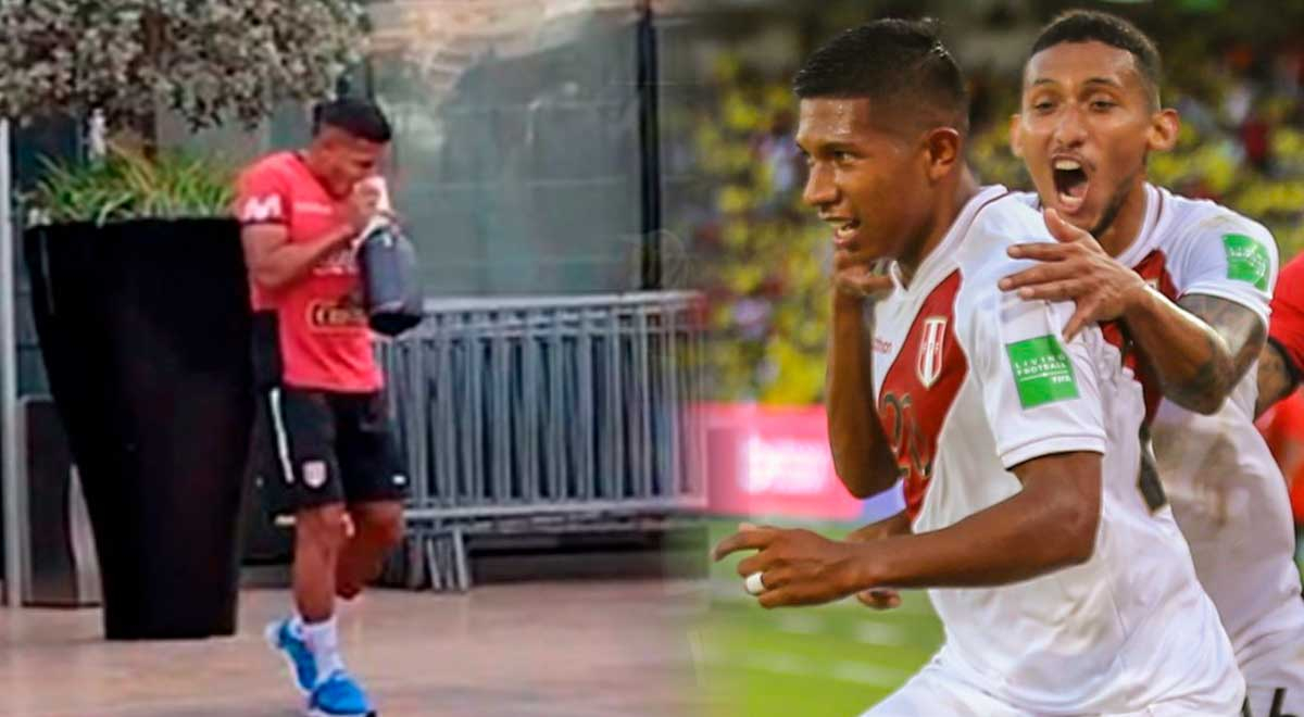 Get strong! Edison Flores eats quinoa and is the candidate to replace Andre Carrillo.