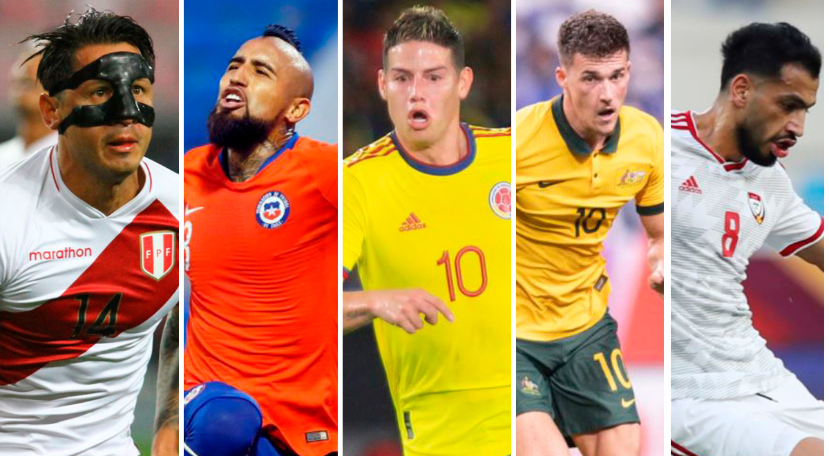 ¡De locos! Perú, Chile, Colombia, Australia y Emiratos Árabes por un boleto a Qatar 2022