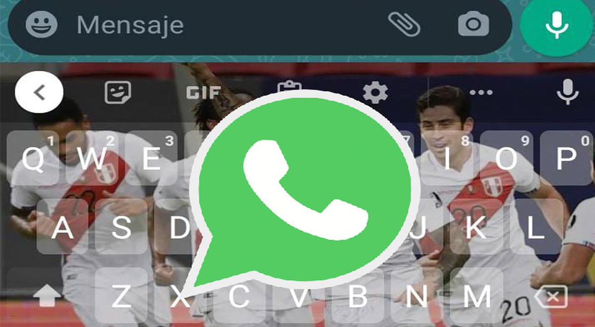 WhatsApp: Coloca la imagen de la Selección Peruana en el teclado de la app
