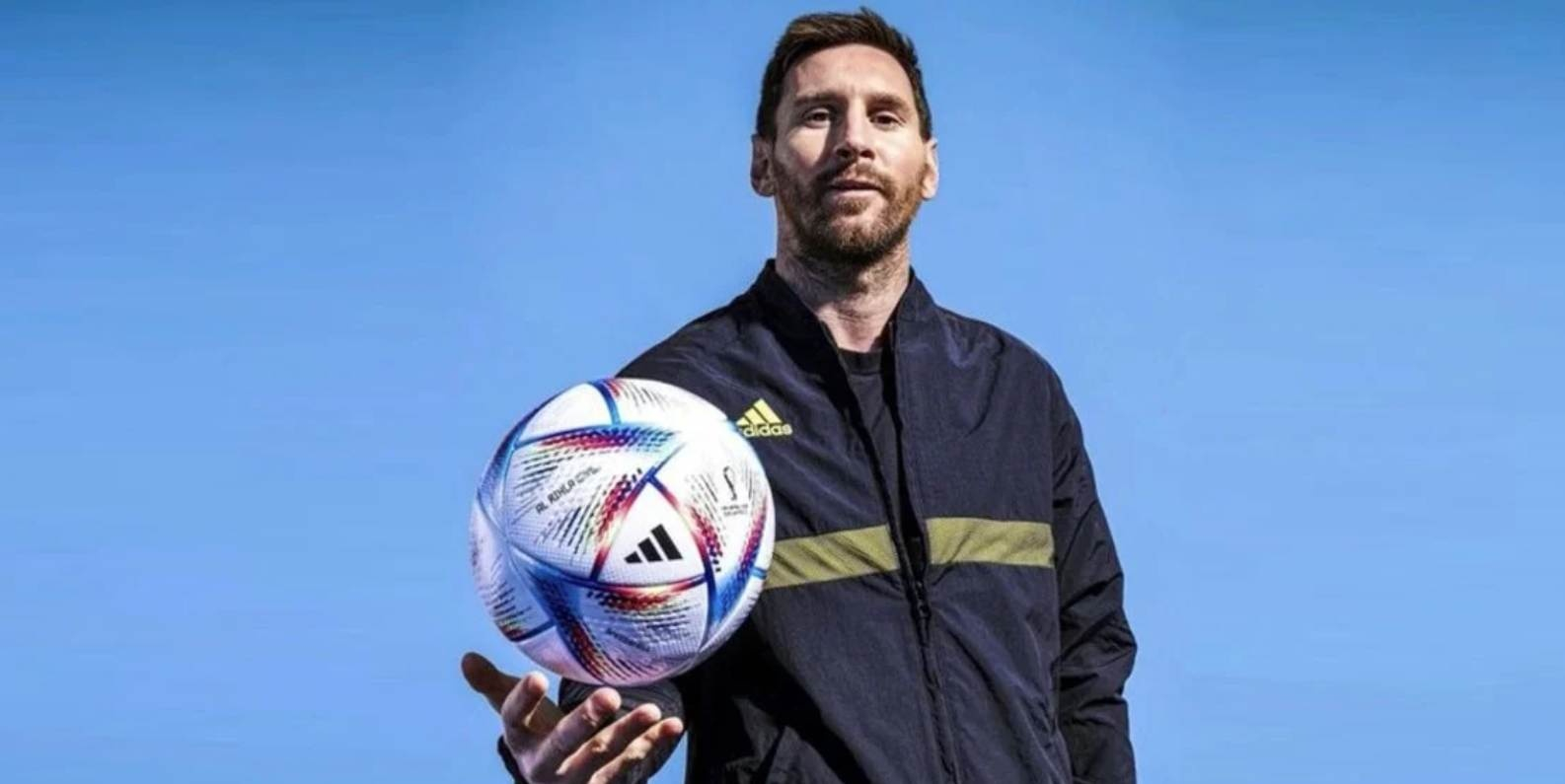 Lionel Messi presentó la pelota oficial con la que se jugará el Mundial FIFA Qatar 2022
