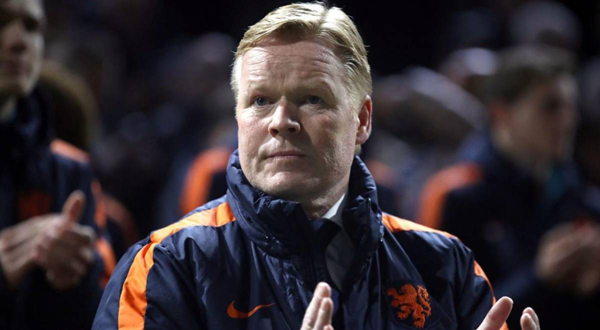 Barcelona Ronald Koeman Sera Nuevo Entrenador De Holanda Copa Del