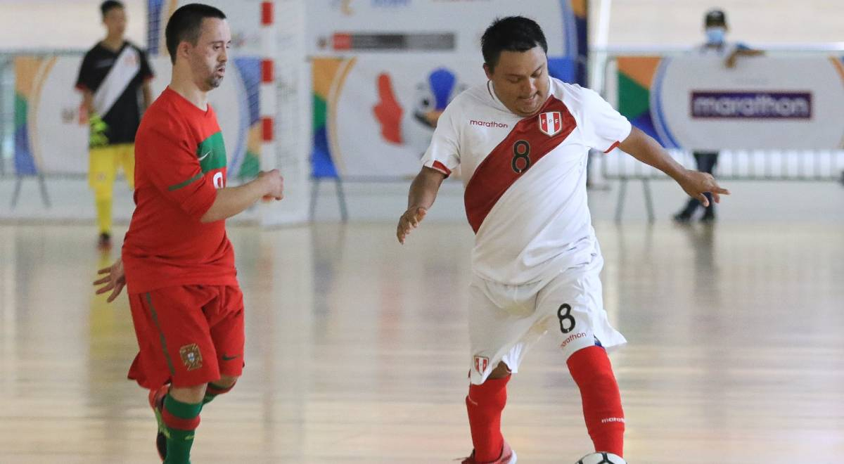 ¡A levantarse! Selección Peruana de Futsal Down cayó 3-0 ante Portugal y quedó fuera del Mundial