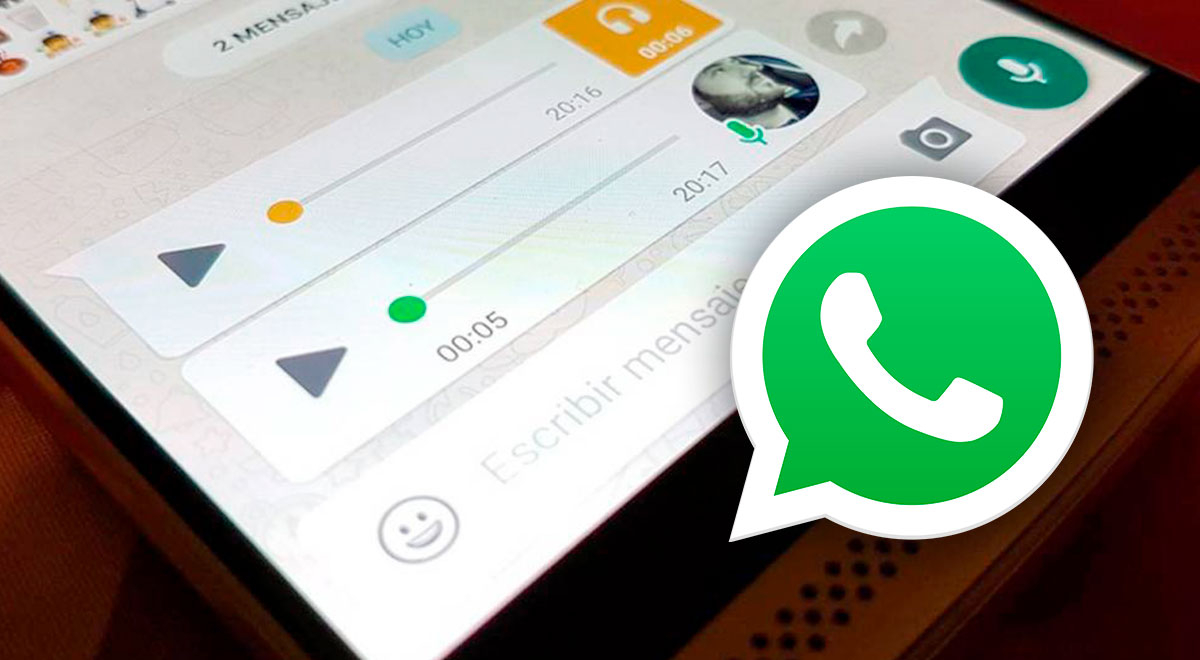 Ya puedes reproducir audios en WhatsApp y estar en otros chats a la vez