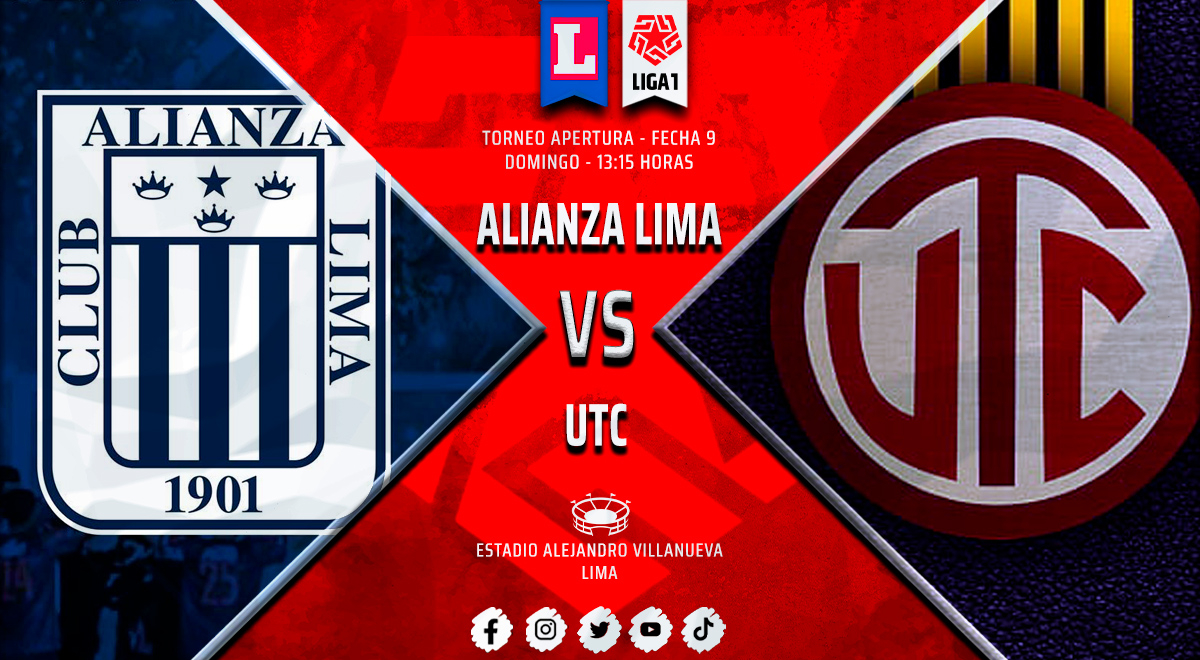 GOLPERÚ EN VIVO, Alianza Lima vs. UTC por la Liga 1 2022: Cómo ver partido por internet
