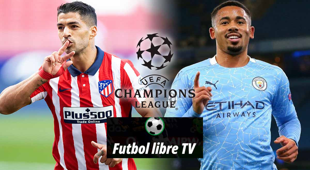 Ver Fútbol Libre TV: Atlético Madrid vs. Manchester City EN VIVO por la Champions League