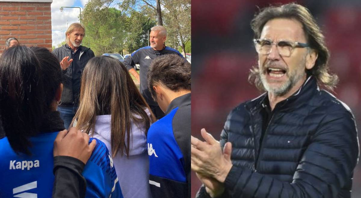 Charla magistral: Ricardo Gareca y el gesto con el equipo femenino de Vélez Sarsfield