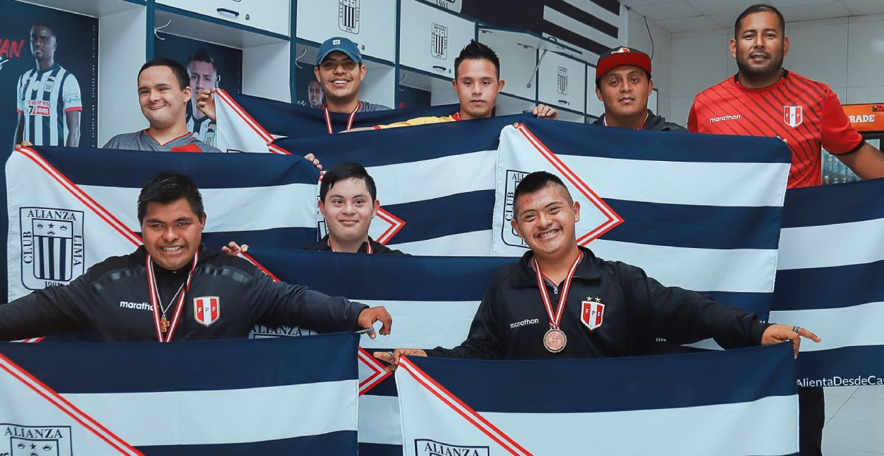 ¡Sueño cumplido! Selección Peruana de Futsal Down visitó las instalaciones de Alianza Lima