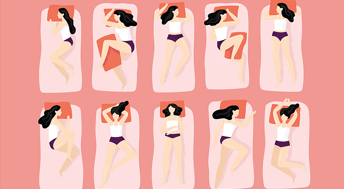 El test que define tu personalidad según tu forma de dormir