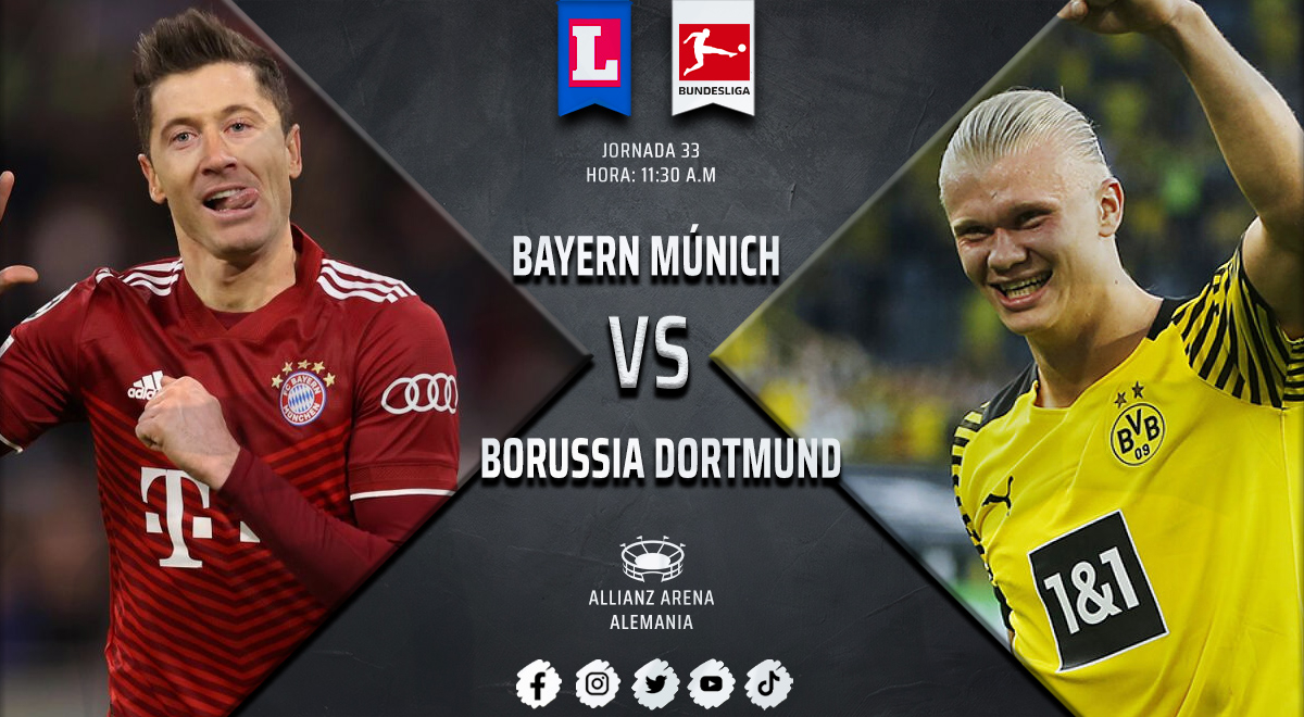 ¿Qué canal transmite partido entre Bayern Múnich vs. Borussia Dortmund por la Bundesliga?