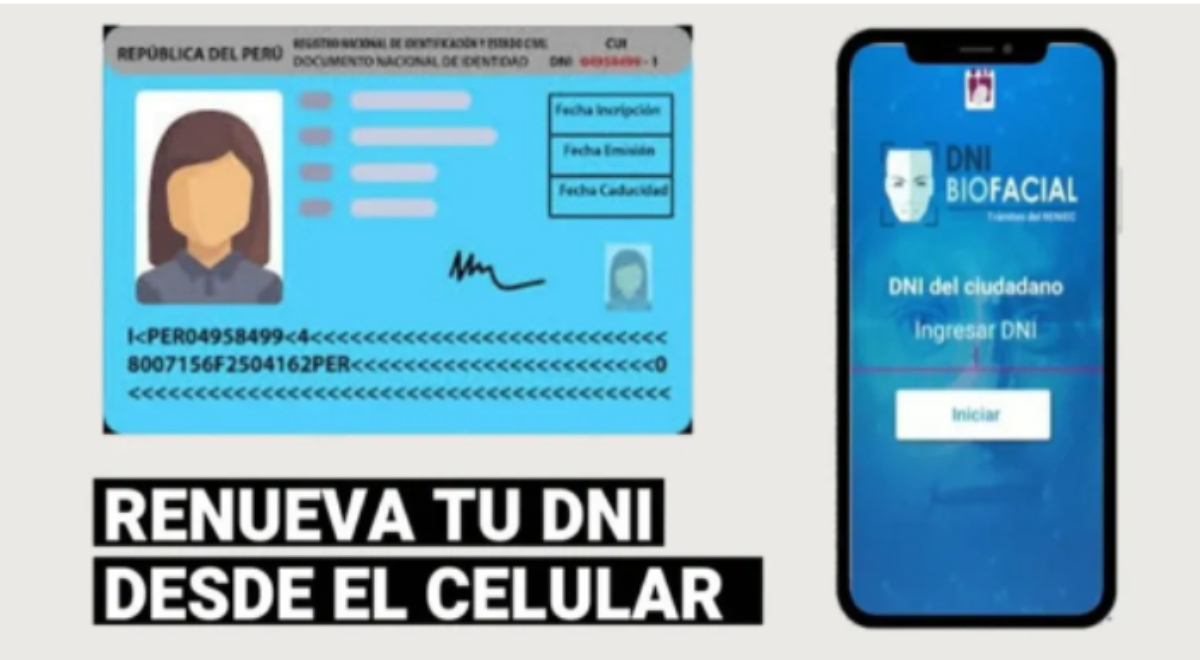 Revisa la sencilla guía para renovar tu DNI desde tu smartphone