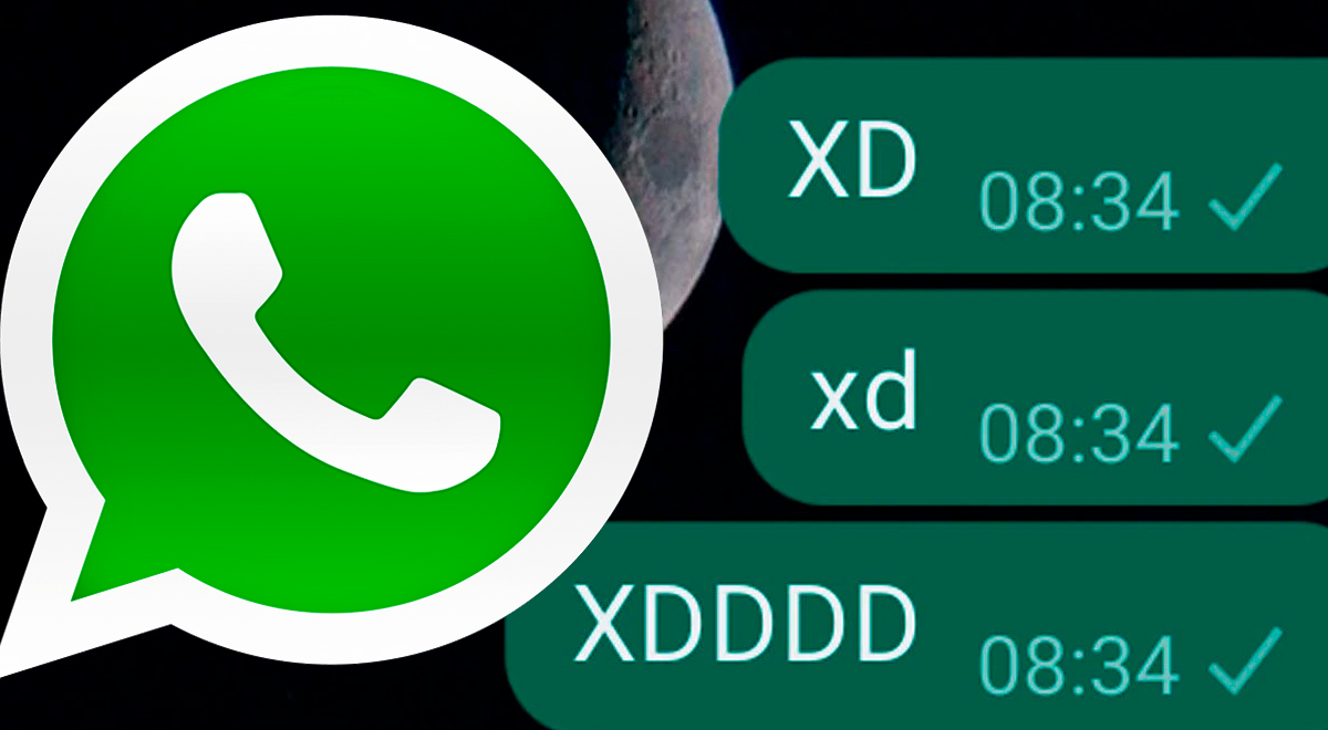 WhatsApp: ¿Cuál es la diferencia entre 'xd', 'XD' y 'XDDDD' y demás variantes?