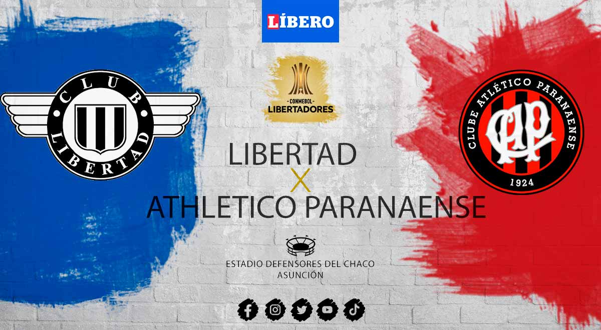 Libertad vs Athletico Paranaense VER EN VIVO: hora y canal para seguir la Copa Libertadores