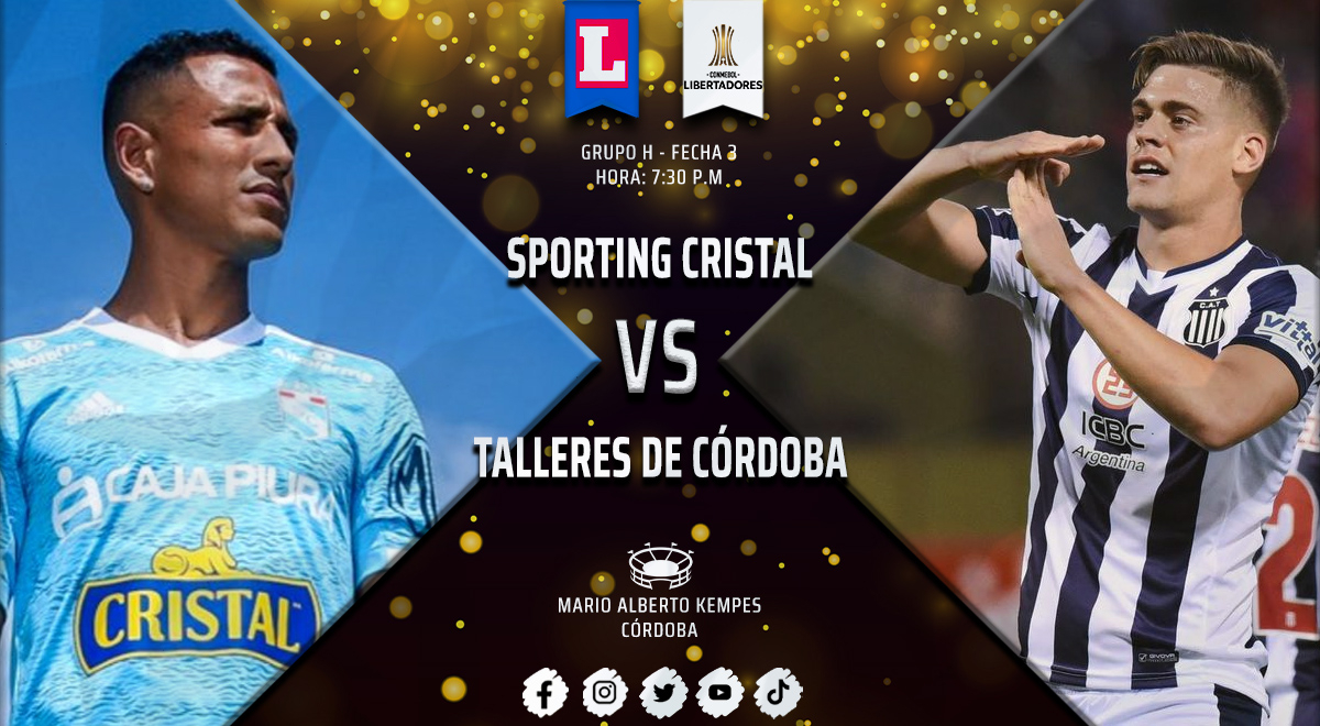 ESPN EN VIVO, Sporting Cristal vs. Talleres de Córdoba: cómo ver la Copa Libertadores 2022