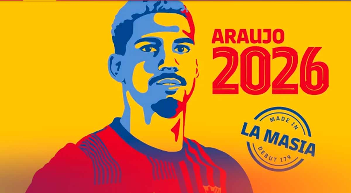 Ronal Araújo tras renovar con Barcelona: 