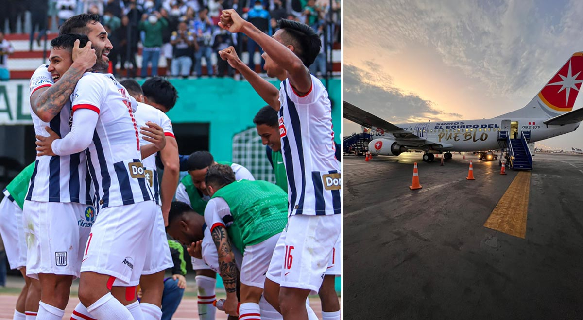 Avión de Alianza Lima luce emotivo mensaje de cara al vuelo hacia Brasil por Libertadores