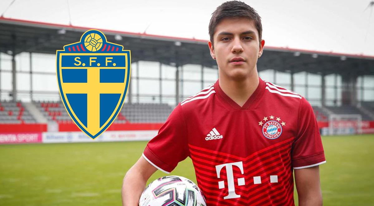 Matteo Pérez, futbolista peruano que juega en Bayern Múnich, fue convocado por Suecia
